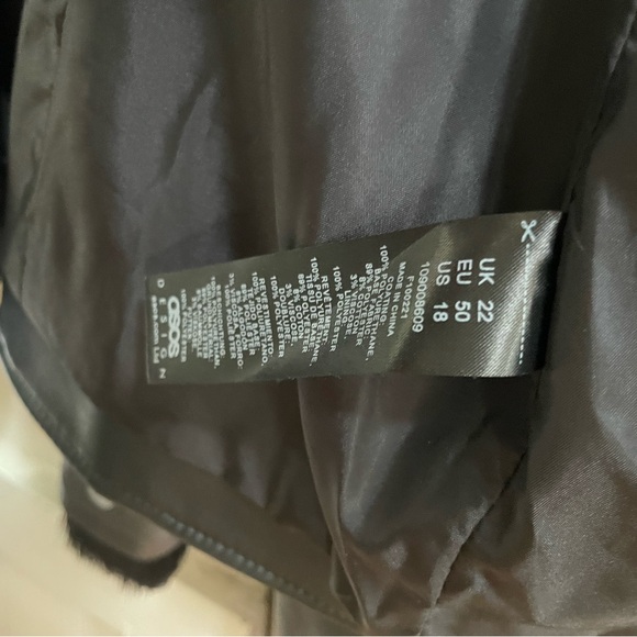 Black Leather Moto Jacket Asymmetrical Zipper - Picture 4 of 7